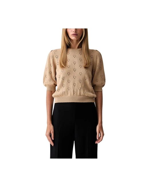 Twinset Black Round-Neck Knitwear