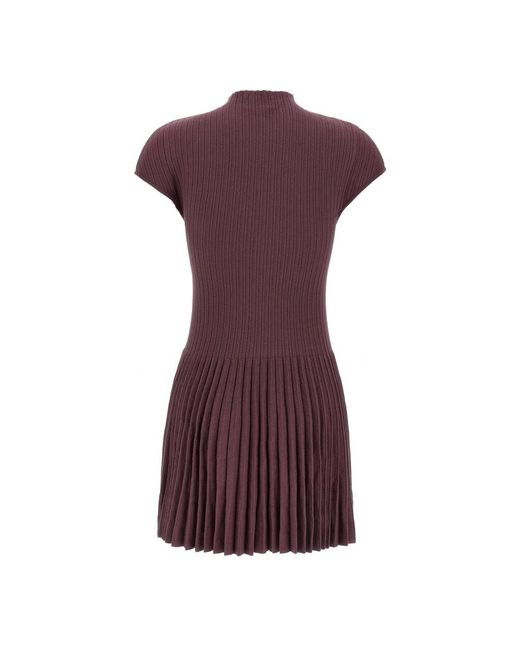 Magda Butrym Purple Short Dresses
