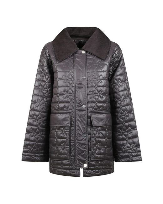 Ganni Light Jackets in het Black