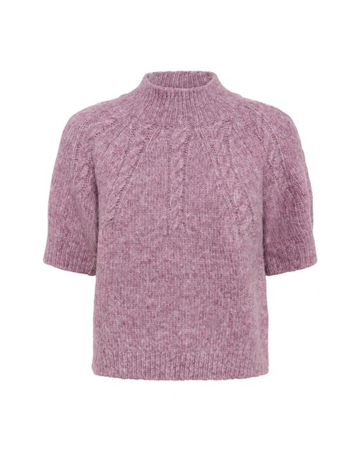 Kaffe Purple Blusen