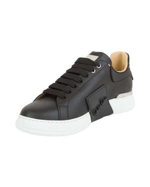 Philipp Plein Black Sneakers for men
