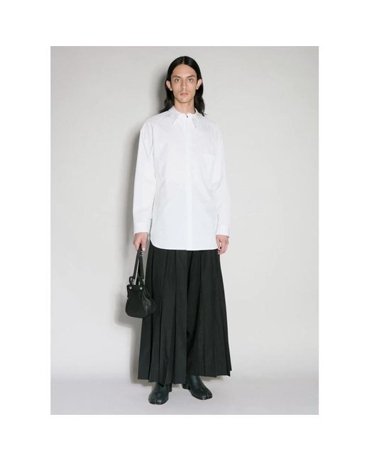 Yohji Yamamoto White Casual Shirts for men