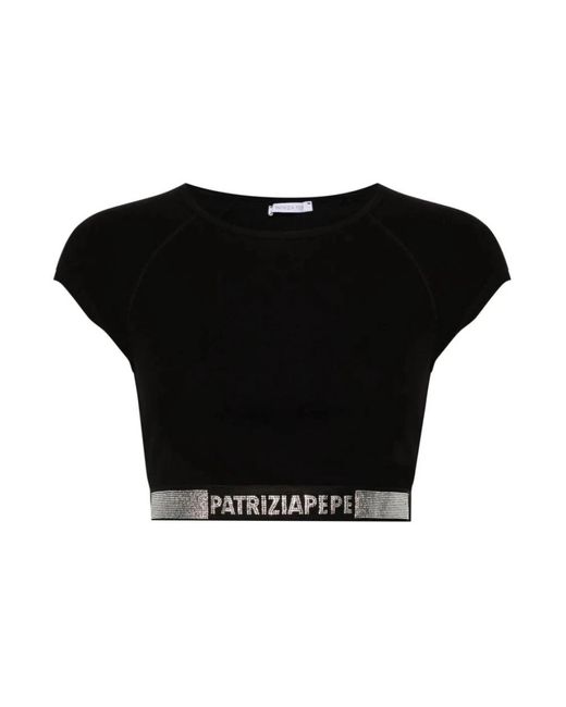 Patrizia Pepe Black T-Shirts
