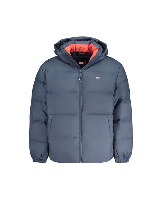 Giacca in poliestere blu di Tommy Hilfiger in Blue da Uomo