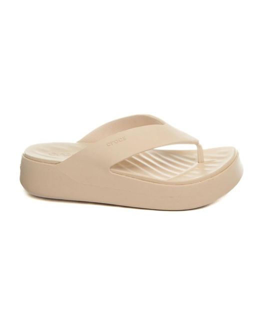 Flip Flops CROCSTM en coloris Natural