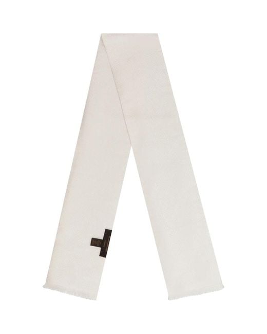 Silky Scarves di Zegna in White da Uomo