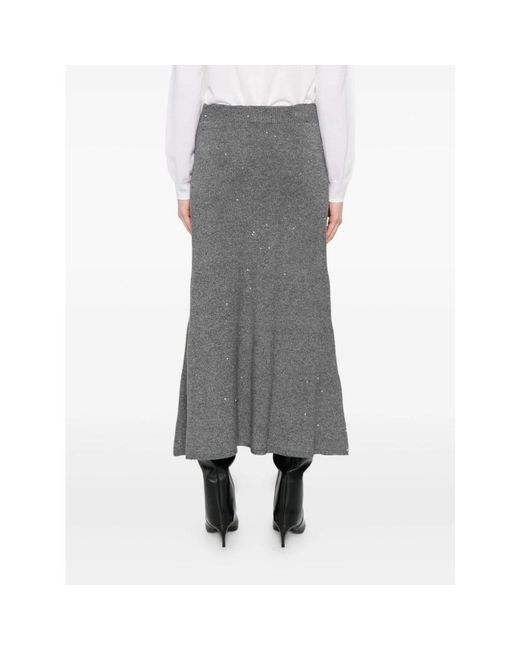 Liu Jo Midi Skirts in het Gray