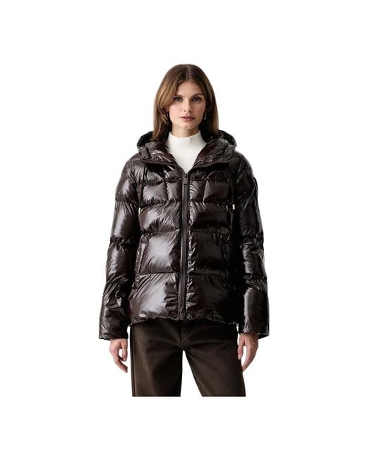 Pinko Eleodoro Quilted Jacket in het Black