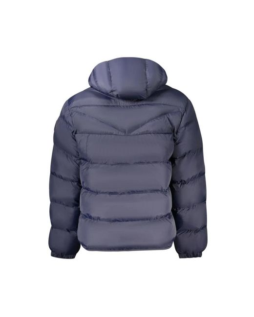 Napapijri Blue Winter Jackets for men