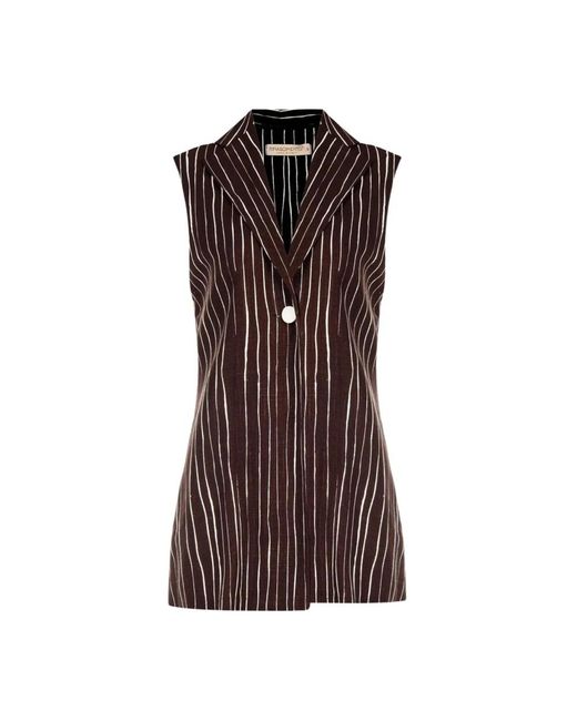 Rinascimento Brown Waistcoats