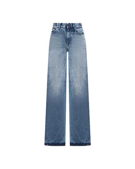 Dondup Blue Wide Jeans