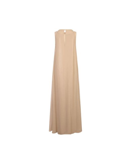 Peserico Natural Maxi Dresses