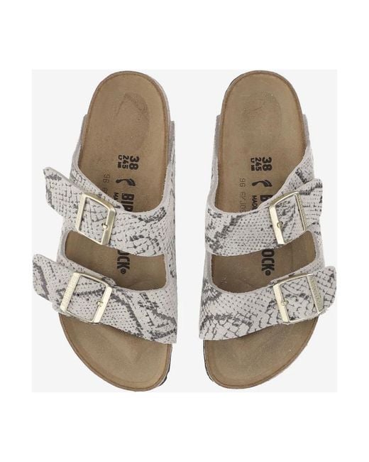 Birkenstock Gray Sliders