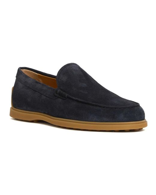 Tod's Blue Loafers for men