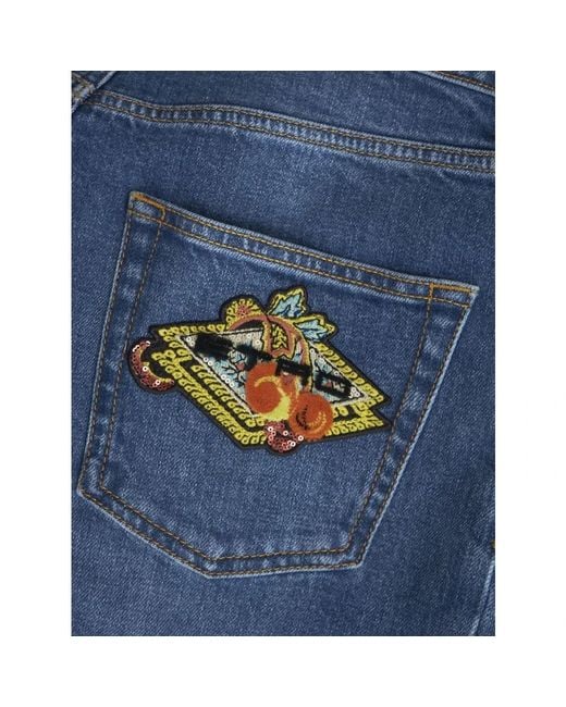 Boot-Cut Jeans Etro de color Blue