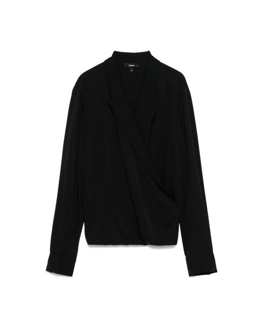 Theory Black Blouses