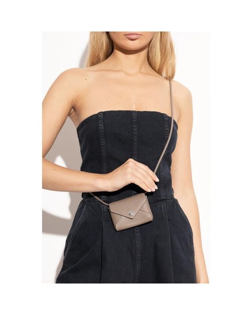 Wallets & Cardholders di Tory Burch in Brown