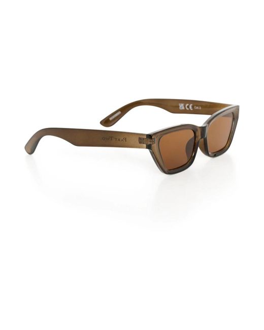 Sunglasses di Part Two in Brown