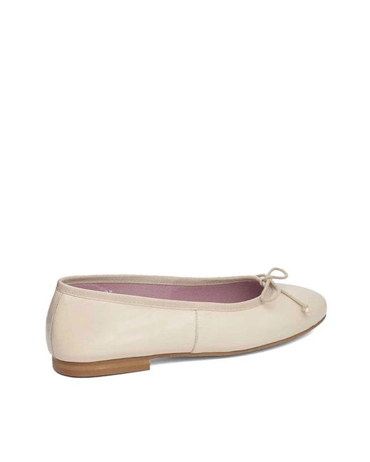 Callaghan Natural Casual leder ballerinas