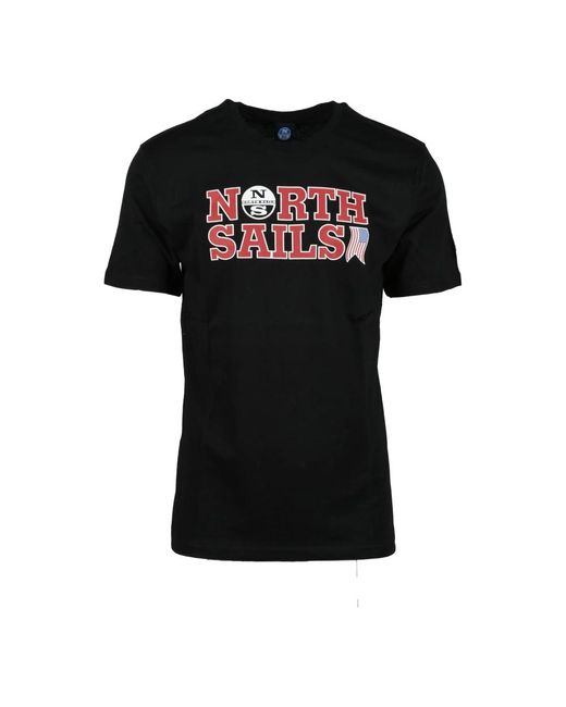 North Sails Tshirt in het Black voor heren