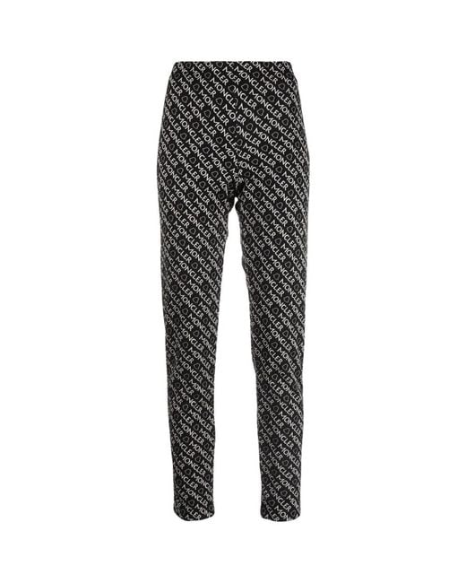 Moncler Gray Straight Trousers