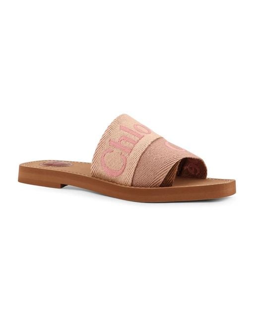 Chloé Brown Sliders