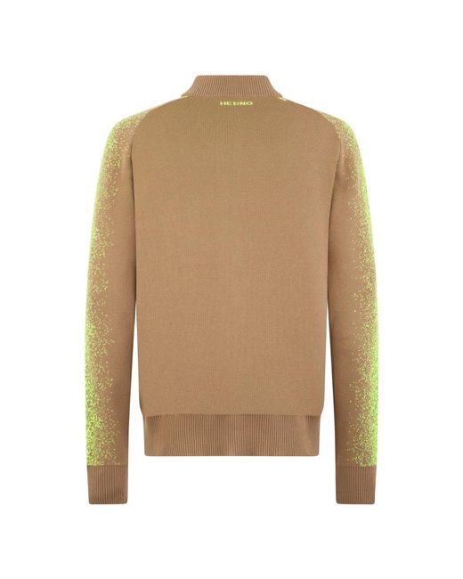Zip-Throughs di Herno in Brown da Uomo