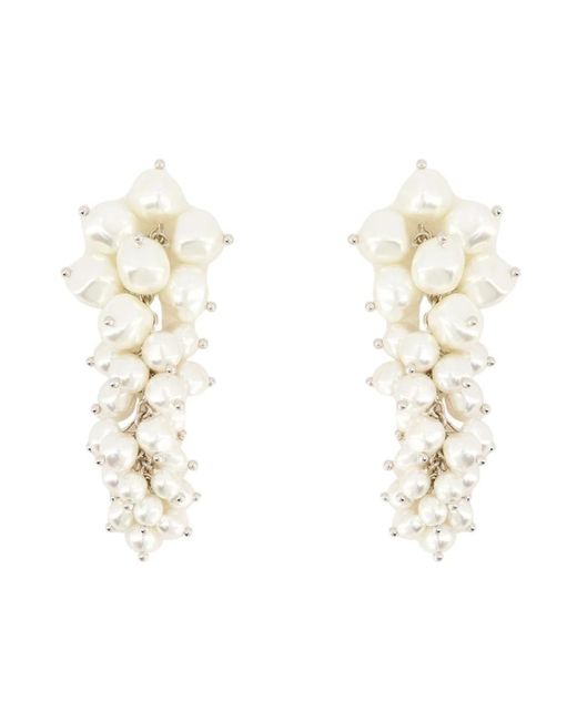 Earrings di Simone Rocha in White