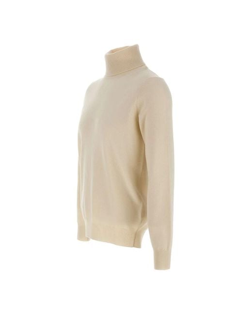 Kangra White Turtlenecks for men