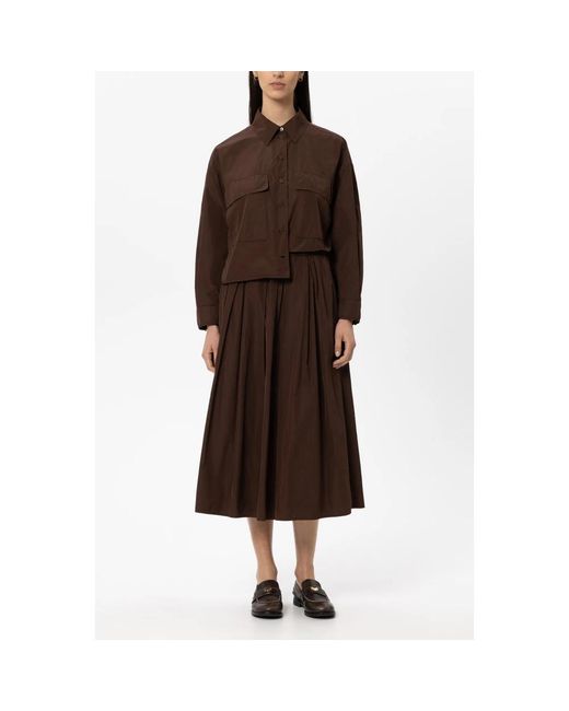 Luisa Cerano Brown Shirts