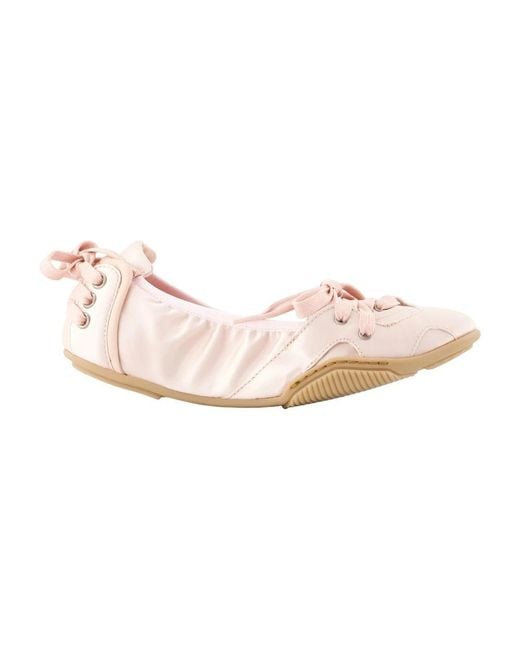 Acne Pink Bilaria Ballerinas
