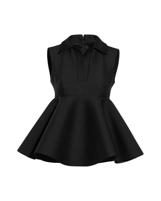 Jacquemus Spalla Top in het Black