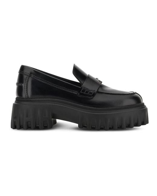 Hogan Black Loafers