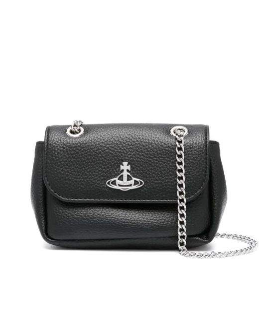 Vivienne Westwood Orb Small Shoulder Bag in het Black