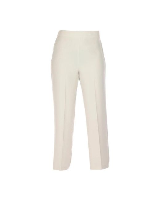 Vicario Cinque Natural Cropped Trousers