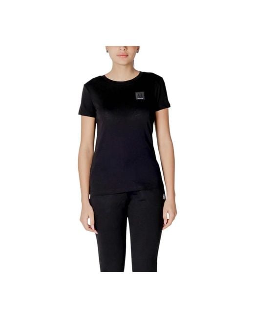 ARMANI EXCHANGE Black T-Shirts