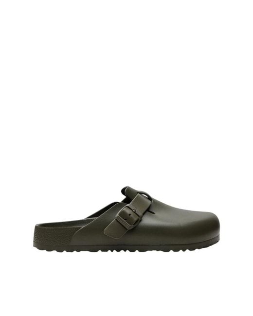 Birkenstock Green Mules for men