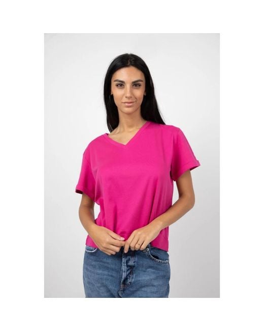 Gran Sasso Pink T-Shirts