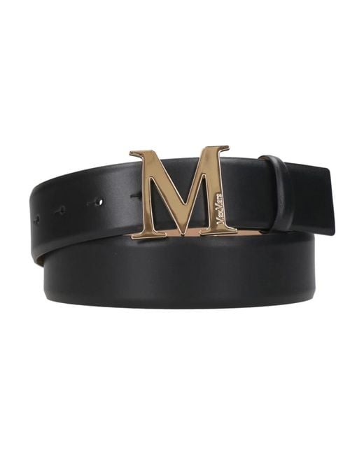 Max Mara Monogram Riem in het Black