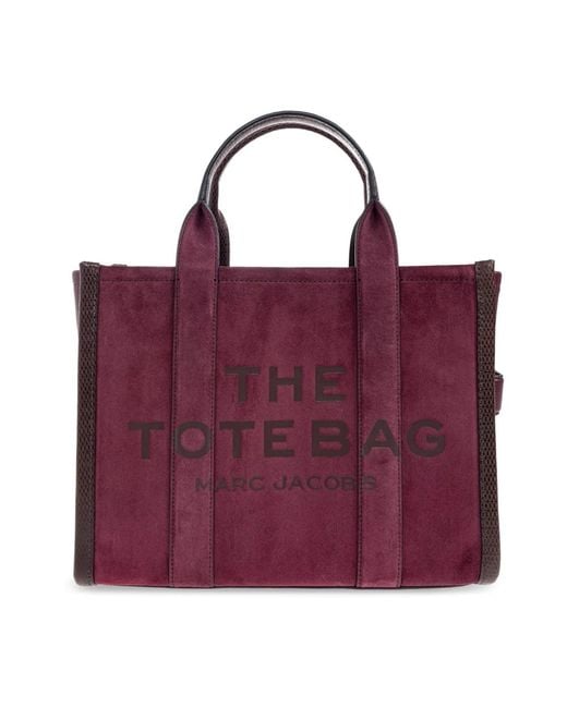 Marc Jacobs Shopper Tote Tas in het Purple