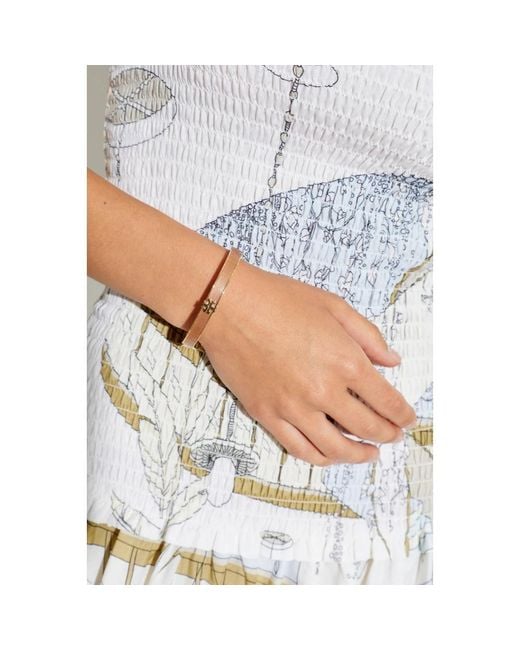Bracelets Tory Burch de color Metallic