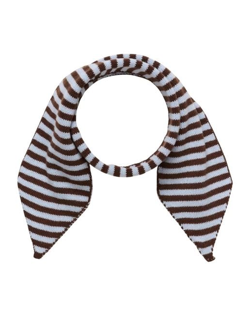 Winter Scarves di Kaffe in Brown