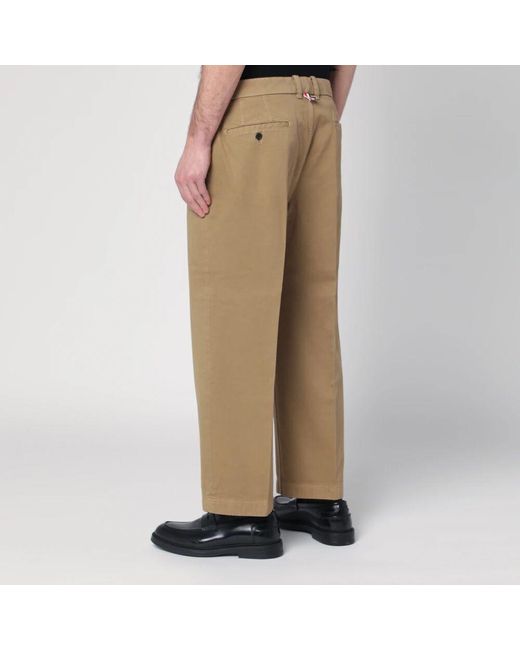 Thom Browne Hose Mit Regulärer Passform in Natural für Herren