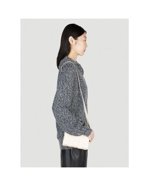 Bottega Veneta White Cross Body Bags