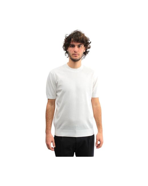 Tops > t-shirts Paolo Pecora pour homme en coloris White