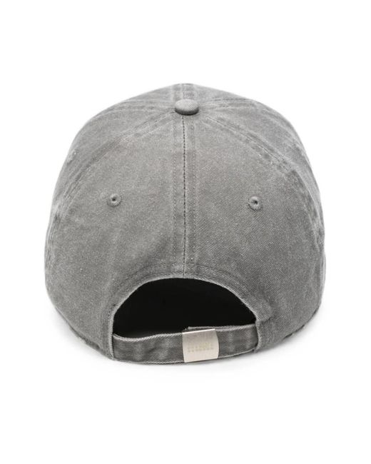 MM6 by Maison Margiela Gray Hats & Caps