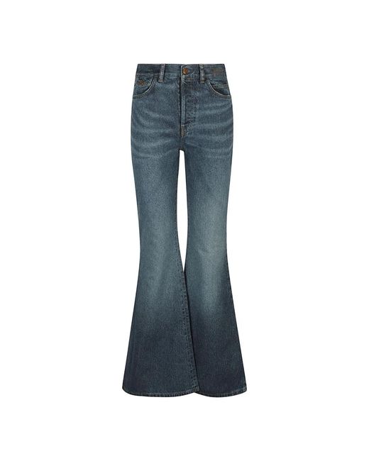 Chloé Blue Flared Jeans