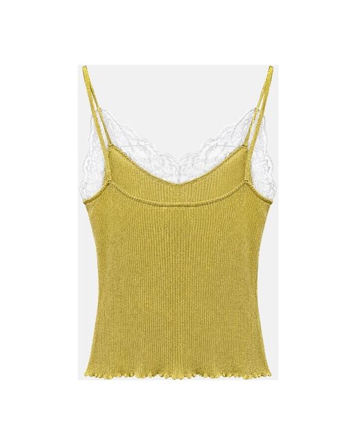 Imperial Green Sleeveless Tops