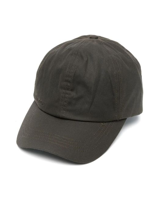 Barbour Wax Sports Cap in Gray für Herren