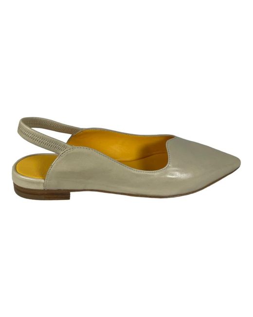 Mara Bini Yellow Loafers